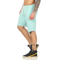 Herren Shorts Kurzehose Sport Fitness Training Freizeit Sommer Mint-Grün S