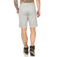 Herren Shorts Kurzehose Sport Fitness Training Freizeit Sommer Grau S