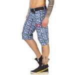 Herren Jungen Kurze Hosen Bermuda Shorts Karo mit Gürtel; Model 5-33