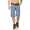 Herren Jungen Kurze Hosen Bermuda Shorts Karo mit Gürtel; Model 5-33