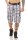 Herren Jungen Kurze Hosen Bermuda Shorts Karo mit Gürtel; Model 3 31