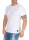 Herren T-Shirt Basic Aufdruck; Weiß S