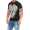 Herren T-Shirt Totenkopf Skull Vintage Aufdruck Biker Tatoo;  Schwarz M