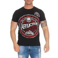 Herren T-Shirt Vintage Aufdruck Since 1973 Biker Motor Cycle; Schwarz M