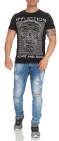 T-Shirt 3D OptikTotenkopf Skullt;