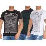 T-Shirt 3D OptikTotenkopf Skullt;