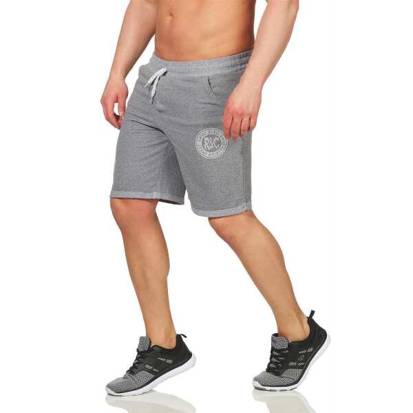 Herren Shorts Kurzehose Sport Fitness Training; Grau XL