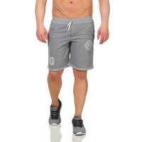 Herren Shorts Kurzehose Sport Fitness Training; Grau XL