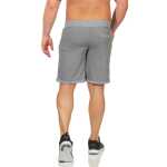 Herren Shorts Kurzehose Sport Fitness Training; Grau M