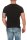 HerrenT-Shirt Kingz Muster Slim Fit Sommer Baumwolle Tatoo Dollar;