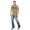 Herren T-Shirt mit Druck Slim Fit; Olive XXL