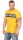Herren T-Shirt mit Druck Slim Fit; Orange S