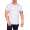 Herren T-Shirt Muster, Druck verschiedene modelle Slim Fit Sommer Baumwolle 5382 Weiß XXL