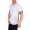 Herren T-Shirt Muster, Druck verschiedene modelle Slim Fit Sommer Baumwolle 5382 Weiß L