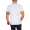 Herren T-Shirt Muster, Druck verschiedene modelle Slim Fit Sommer Baumwolle 5382 Weiß L