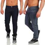 Herren Jeans Denim Hose Röhrenjeans Slim Fit ;