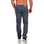 Herren Jeans Denim Hose Röhrenjeans Slim Fit ;