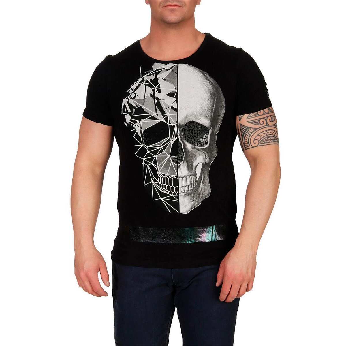 t shirts mit totenkopf herren