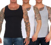 Herren Unterhemd 2 Stück - 100% Baumwolle, Nahtlos, Komfortabel, in S-3XL