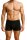 2x Herren Boxershorts Unterhosen Männer; Schwarz/M