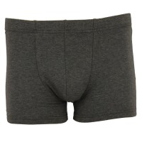 2x Herren Boxershorts Unterhosen Männer; Dunkel-Grau/XXL