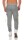 Herren Cargo Jogginghose Freizeithose Sportlich Design Jogger Hellgrau-Gelb 2XL