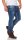 Herren Jeans Denim Hose Doppelnaht Stretch; 9574-1 31