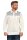 Herren Polo Shirt Langarm Baumwolle Longsleeve mit Brusttaschen; Ecru M/50