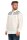 Herren Polo Shirt Langarm Baumwolle Longsleeve mit Brusttaschen; Ecru M/50