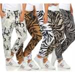 Damen Jogginghose Freizeithose Hose mit Muster, S M L