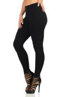 Damen Sport Fitness Leggings Slim lang 3/4 1/2 Gr. M L XL 2XL 3XL 4XL