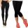 Damen Sport Fitness Leggings Slim lang 3/4 1/2 Gr. M L XL 2XL 3XL 4XL