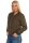 Damen Bomberjacke Flieger Pilotenjacke Biker; Khaki XS