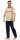 Herren Sommer Pyjama Lange Schlafhose V- T-shirt; Beige M