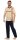 Herren Sommer Pyjama Lange Schlafhose V- T-shirt; Beige L