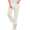 Damen Trainingshose Jogging Sport Jogger Fitness Hose Freizeit, Ecru S