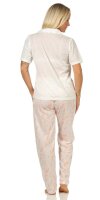 Damen Pyjama zweiteiliger Schlafanzug Pyjama-Set Nachthemd, M L XL XXL