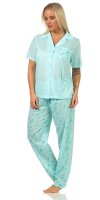 Damen Pyjama zweiteiliger Schlafanzug Pyjama-Set Nachthemd, M L XL XXL