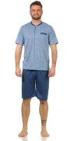 Herren Pyjama Short & T-Shirt Schlaf-Anzug; Gr. M L...
