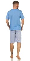 Herren Pyjama Short & T-Shirt Schlaf-Anzug; Gr. M L XL 2XL 3XL