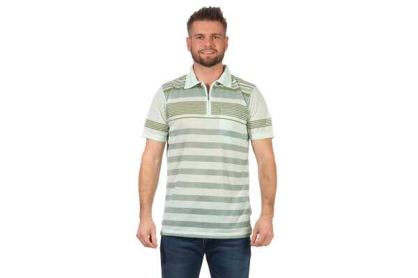Herren Poloshirt T-shirt Polo-Hemd Kurzarm  Mintgrün XXL