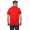 Herren Poloshirt T-shirt Polo-Hemd Kurzarm  Rot L