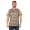 Herren Poloshirt T-shirt Polo-Hemd Kurzarm  Dunkelbeige XL