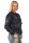 Damen Bomberjacke mit Patches, Dunkelblau XS