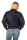 Damen Bomberjacke mit Patches, Dunkelblau XS