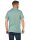 Herren Poloshirt T-shirt Polo-Hemd Kurzarm mit Muster, Oliv M