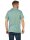 Herren Poloshirt T-shirt Polo-Hemd Kurzarm mit Muster, Oliv L