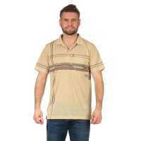 Herren Poloshirt T-shirt Polo-Hemd Kurzarm mit Muster,...