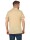 Herren Poloshirt T-shirt Polo-Hemd Kurzarm mit Muster, Beige L