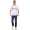Herren Poloshirt T-shirt Polo-Hemd Kurzarm mit Muster, Weiß M
